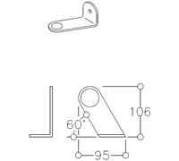 Poignée inox 316 diam. 32mm