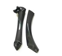 Poignée Intérieure Auto Pour Série 3 E90 E91 E92 316 318 320 325 328i 2004-2012 Porte Intérieure Voiture Beige Noir Poignée Traction Ensemble Garniture Couverture Extérieure(Carbonfiber Right)