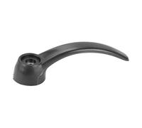 Poignée intérieure de porte coulissante noire pour VOLKSWAGEN Combi Bay Window (08/1967-07/1979) - Sans capuchon central