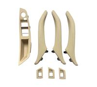 Poignée Intérieure Interrupteur De Lève-vitre Intérieur Couvercle D'accoudoir Porte Pour Série 5 F10 F11 520 523 525 528 2010-2017(Beige,B)