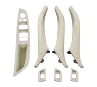 Poignée Intérieure Pour Série 5 F10 F11 520 523 525 528 2010-2017 7PCS LHD Interrupteur Lève-vitre Intérieur Accoudoir Couvercle Poignée Ensemble(Oyster,UN)