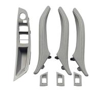 Poignée Intérieure Pour Série 5 F10 F11 520 523 525 528 2010-2017 Interrupteur Lève-vitre Intérieur Couvercle D'accoudoir Poignée Porte Cuir(Gray,B)