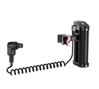 Poignée latérale ergonomique en aluminium pour appareil photo reflex numérique avec fermeture rapide et 2 câbles de déclenchement de 5 mm pour un câble de déclenchement stable