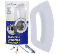 Poignee Lave Linge Code C00507932 C00285747 pour Indesit pour Ariston | pour Hotpoint 488000507932 pour Bauknecht pour Whirlpool - Garantie de 10 Ans - MONTERAL