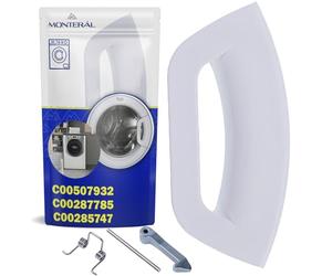 Poignee Lave Linge Code C00507932 C00285747 pour Indesit pour Ariston | pour Hotpoint 488000507932 pour Bauknecht pour Whirlpool - Garantie de 10 Ans - MONTERAL