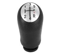 Poignée Levier Changement Vitesse Voiture À 5 Vitesses Pour Renault Pour Clio 3 Pour Laguna 2 Pour Twingo 3 Pour Dacia Pour Dokker Pour Duster 2001-14 Amélioration Intérieure(Chrome)