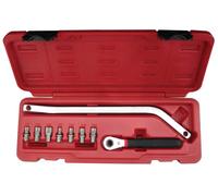 POIGNEE LONGUE ET EMBOUTS TORX 30-40-45-50 ET XZN 8-10-12 SAM OUTILLAGE - 99PA20