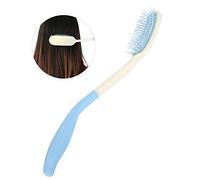 Poignée Longue Poignée et Brosse, Peigne Longue Poignée et Brosse Longue Poignée Peigne Brosse Anti-dérapant Ergonomique Peigne Longue Portée(Hair Brush)