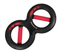Poignée Lourde 8 Formes 5kg Rouge pour Musculation des Mains | Abs, Nbr et Acier à Ressort, Modèle Renforcé, pour Athlètes et Haltérophiles, Entraînement Spécifique