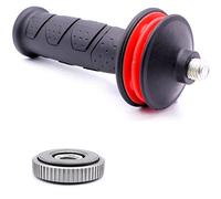 Poignée M10 + écrou de serrage rapide, poignée anti-vibration, poignée supplémentaire pour petite meuleuse d'angle Bosch, Flex 115 125 mm
