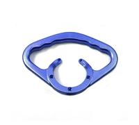 Poignée Maintien Passager Moto pour Suzuki Moto Passager Poignées Poignée Réservoir Barre D'appui Poignées Accoudoir(Bleu)