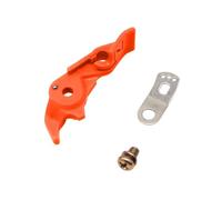 Poignée Manuelle Automatique Carburateur Moto Interrupteur Démarreur Starter Compatible avec KEIHIN PZ 26/27/30/32mm Ensemble Valve Démarreur Kit de réparation carbu(Manually-Orange)