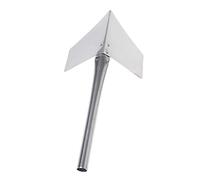 Poignée Métallique De Jardin En Acier Inoxydable 90 Degrés Pour Cloisons Sèches Coin Extérieur Truelle Mastic Rigide 1 Pièce