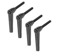 Poignée Métallique Mâle Réglable Résistante à la Corrosion, Poignée de Fixation de la Ligue de Zinc 4pc pour les Machines de Traitement du Bois/D'impression, Résistance à L'usure (Longueur de vis