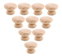 Poignée Meuble Cuisine 10 Pièces Pin Poignée En Bois Massif Protection De L'Environnement Poignée Sans Peinture Bouton De Porte D'Armoire
