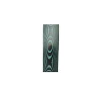 Poignée Micarta Tige Patch Accessoires Durable Surface lisse Patchs Matériel Artisanat Fournitures Rénover Décor Noir et Vert 120 x 40 x 8 mm
