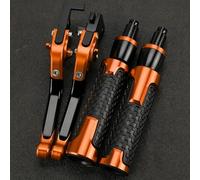 Poignée Moto Poignées De Guidon Et Leviers Frein Mbrayage Pour Pour Monkey 125 Pour Monkey125 2018-2024 Kit D'accessoires Assortis Levier Embrayage Frein Poignées