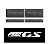 PoignéE Moto Poignées De Guidon Thermorétractables pour BM R1300GS, F900GS ADV, F800GS, Couvercle Levier Frein Et d'embrayage(Black2)