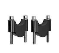 Poignée Mount Risers Pour Moto Guidon Riser Bar Mount Poignée Pince Universelle 28mm 1 1/8 "22mm 7/8" Pince Montage Guidon(Black 22MM)