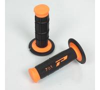 Poignée Noir Et Orange Pro Grip 791 Off Road Neuf Pour Moto Cross Enduro Tt