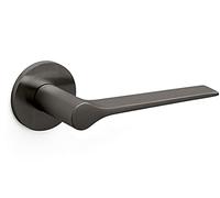 Poignée Olivari en laiton collection Lama L - Designer Gio Ponti - Superanthracite satiné