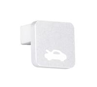 Poignée Ouverture Capot Pour CRV 1997 1998 1999 2000 2001 2002 2003 2004 2005 2006 Levier De Déverrouillage De Capot Avant De Voiture De Remplacement(Silver)