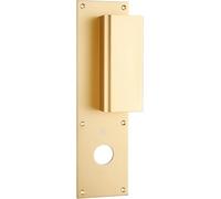 Poignée palière aluminium type Bastille 70x250mm champagne trou de 26 - HERACLES - I-231102TR26