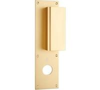 Poignée palière aluminium type Bastille 70x250mm champagne trou de 30 - HERACLES - I-231102TR30