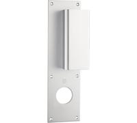 Poignée palière aluminium type Bastille argent trou de 40 - HERACLES - I-231103TR40