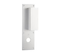 Poignée palière aluminium type Bastille 70x250mm argent clé I - HERACLES - I-231103CLEI