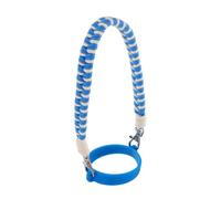Poignée Paracorde pour Bouteille d'eau, 18,5x8cm, Bleu | Prise Antidérapante Confortable, Installation Facile, Coton et Silicone, pour Randonnée et Voyage