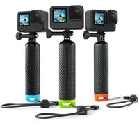 Poignée Perche Flotteur Handler Flottante Manche Monopode Compatible avec GoPro Hero 13 12 11 10 9 8 7 6 5 Session DJI Caméras d'action-Vert