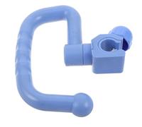 Poignée Pivotante de Rechange Rotation 360°, pour Support de Perfusion | Installation sans Outil, Surface Antidérapante Épaissie, pour Usage et Domicile, Bleu, Plastique Métal
