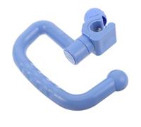 Poignée Pivotante pour Support de Perfusion, Bouton Rotatif Bleu | Pièce de Rechange pour Potence à Perfusion, Surface Antidérapante, Plastique et Métal, Usage Hôpital