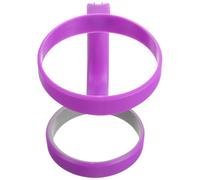 Poignée Plastique Tasse 30 Oz de Voyage pour Fête Bière | Poignée de Gobelet de Voyage, Prise Antidérapante Réglable, Stabilité, Couleur Pourpre, Usage Quotidien