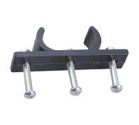 Poignée pliable avec clip de verrouillage pour chariot de jardinage, plage, camping, outil essentiel adapté pour la pêche, les courses, les voyages en plein air, les chariots de traction