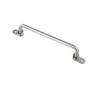 Poignée pliable en acier inoxydable | Poignée en acier inoxydable peu encombrante avec un design élégant pour une prise en main confortable et un soutien fiable.
