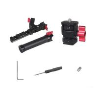 Poignée pliante légère en fibre de carbone et alliage d'aluminium pour DJI RS4 PRO pour RS3 RSC2 pour stabilisateur, conçue pour un usage professionnel avec interrupteur rapide et rangement compact