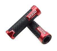 Poignée Poignée De Guidon De Moto Poignées De Guidon De Moto Pour NX650 Dominator NX650 1988-1996 1989 1990 91 92 93 94 couvre-guidon(Red)