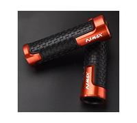 Poignée Poignée De Guidon De Moto Universelle 7/8 "22mm Pour NMAX 155 125 N-MAX155 N-MAX 155 N-MAX 150 2015-2021 couvre-guidon(Orange)