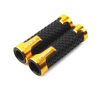 Poignée Poignées De Guidon De Moto Antidérapantes Pour Tdm 900 850 Tdm900 Tdm850 Accessoires De Poignée De Guidon Rouge Noir Bleu couvre-guidon(Gold)