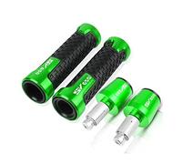 Poignée Poignées De Guidon De Moto Extrémités Curseur De Prise Pour SUZUKI SV650 SV650S SV 650 S 2013 2014 2015 2016-2019 SV1000S SV1000 couvre-guidon(Green)