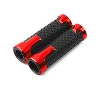 Poignée Poignées De Moto Poignée De Guidon De Course Pour KYMCO DownTown 350 300i Xciting 250 CK250T 300 CK300T 400 500RI S400 K-XCT couvre-guidon(Red)