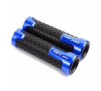 Poignée Poignées De Poignée De Scooter Anti-dérapantes Cnc 22mm Poignée De Guidon De Barre Pour KYMCO AK550 AK 2017 2018 Couverture couvre-guidon(Blue)