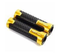 Poignée Poignées De Poignée De Scooter Anti-dérapantes Cnc 22mm Poignée De Guidon De Barre Pour KYMCO AK550 AK 2017 2018 Couverture couvre-guidon(Gold)
