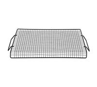 Poignée Portable Iron sans bâton Barbecue Barbecue Grill Grill Net de Cuisine extérieur Camping Jardin de Camping Durable Preuve Facile Propre