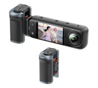 Poignée portative Vlog pour Insta360 X5 / X4 AIR Poignée d'Extension Bluetooth Ergonomique Antidérapante, Support Multifonctionnel pour Caméra de Sport 360 X5/X4 Air