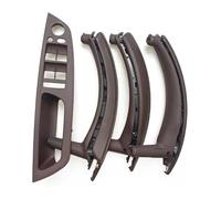 Poignée Porte Boîte Gants Pour BMW X5 X6 E70 E71 2007-2014 LHD RHD Poignée Traction Panneau Commutateur Fenêtre Avec Revêtement Cuir(Moka,LHD)