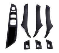 Poignée Porte Boîte Gants Pour Série 5 F10 F11 F18 520i 523i 525i 528i 535i Ensemble Poignées Traction Panneau Commutateur Fenêtre D'accoudoir Porte Intérieure(Black Lhd 7pcs)
