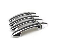 Poignée Porte Extérieure Autocollant pour Poignée De Porte Extérieure De Voiture pour Fiesta 2009 2010 2011 2012 Accessoires Argent Voiture Extérieur Porte Poignée